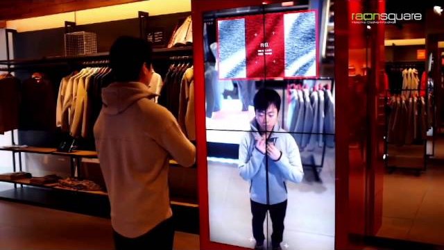 나이키 테크팩 인터랙티브 미디어 플래그십 스토어 제품 체험 콘텐츠