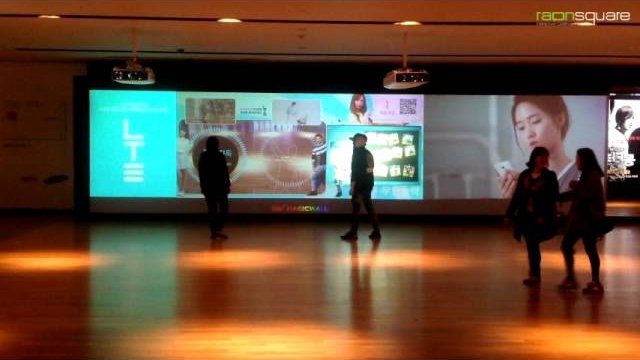 SK텔레콤 LTE 프로모션 인터랙티브 미디어 (12M) 통신사 매장 체험 콘텐츠